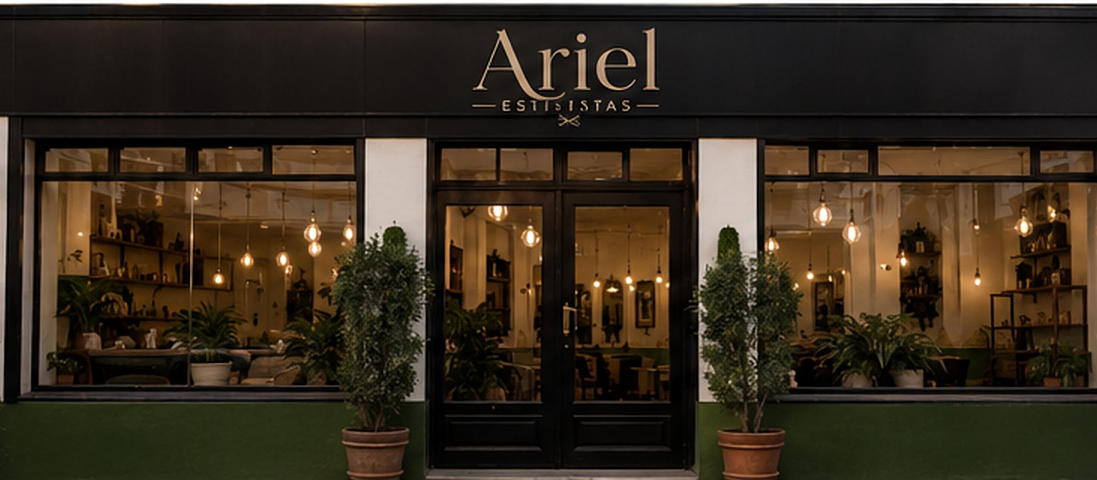 Fachada del salón Ariel Estilista en San Miguel